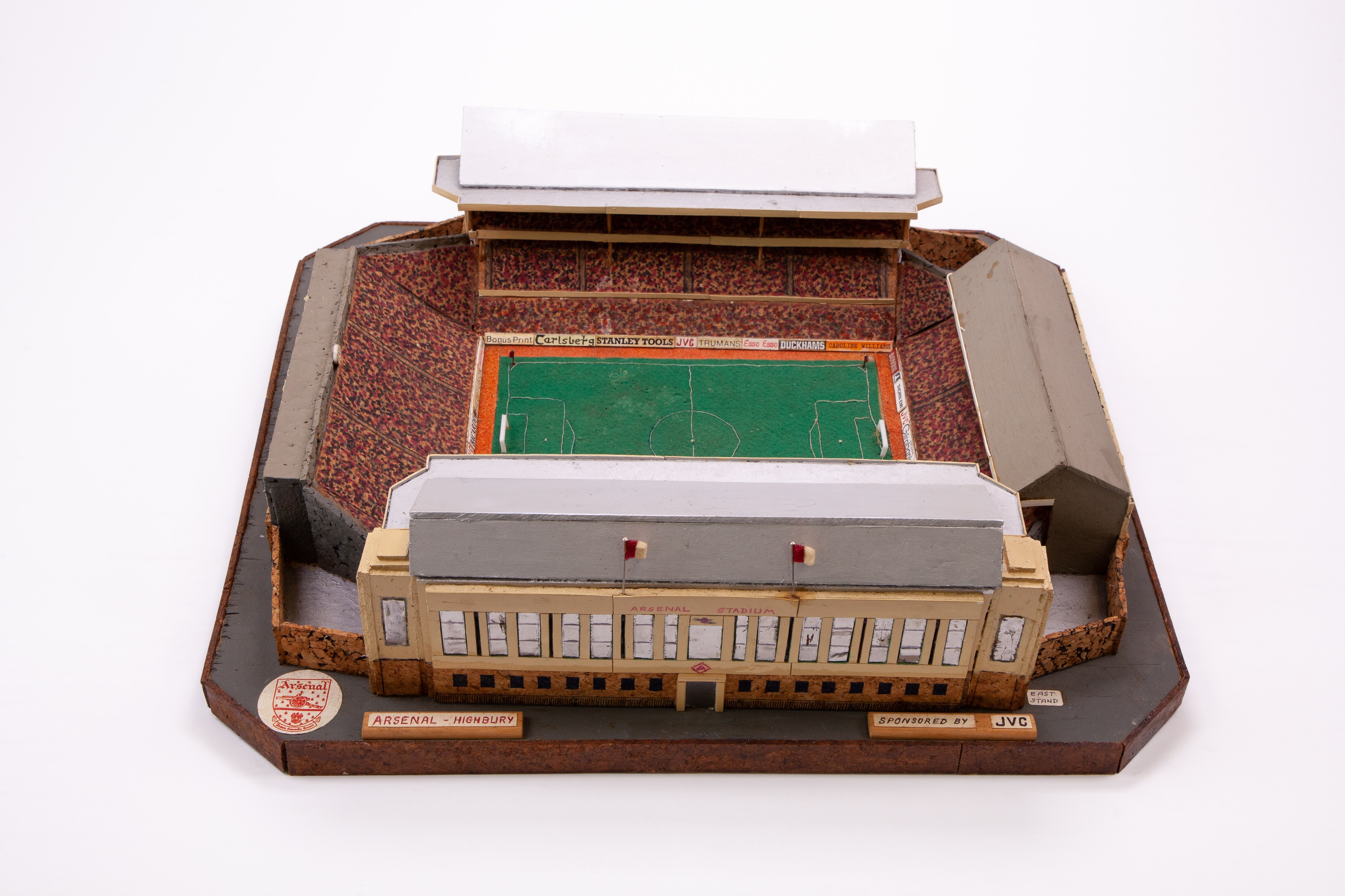Arsenal — Highbury Stadium Handcrafted Model, circa 1986