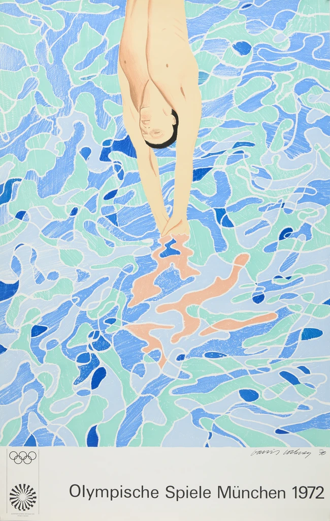 After David Hockney — Olympische Spiele München, 1972